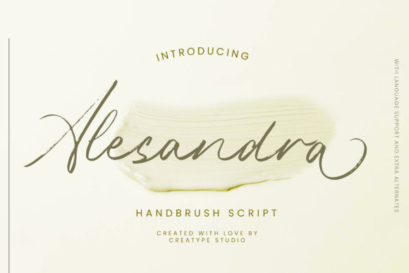 Alesandra Font for Creative Makers