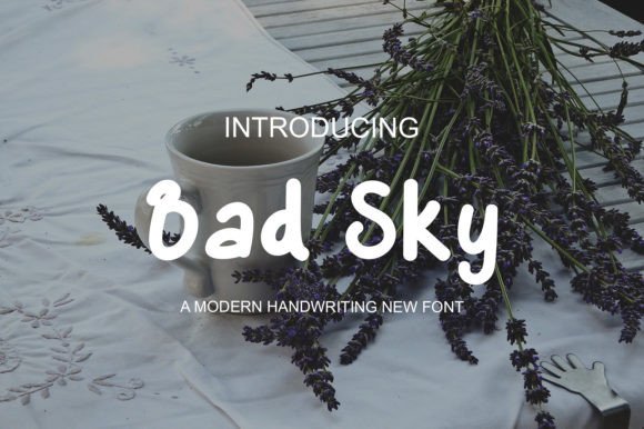 Bad Sky Font Review
