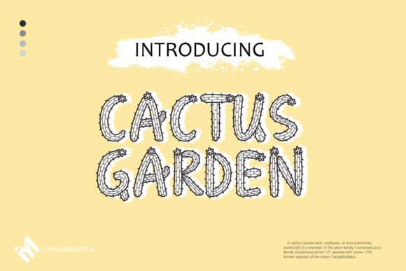 Cactus Garden Font Review