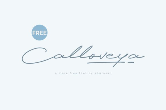 Calloveya: A Stylish Script Font