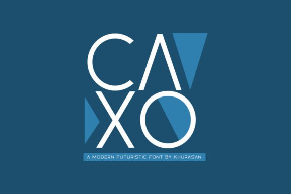 Caxo Font for Editorial Design