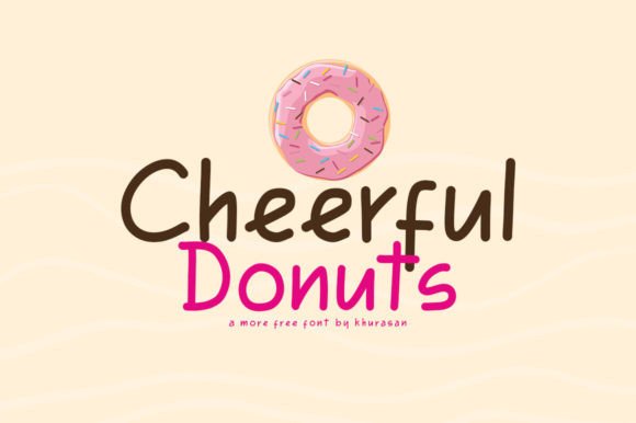 Cheerful Donuts Font for Creative Makers