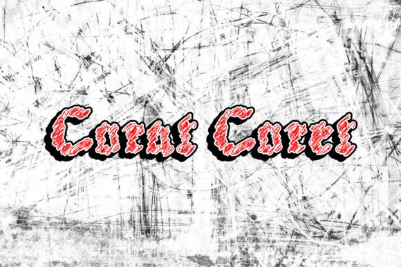 Corat Coret Font Review