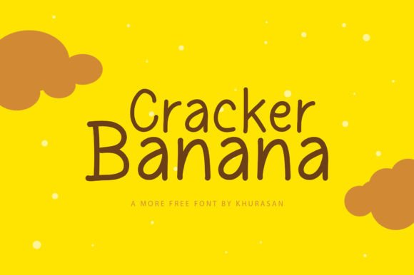 Cracker Banana Font for Business Branding