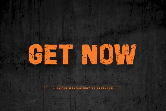 Get Now Font for Business Branding