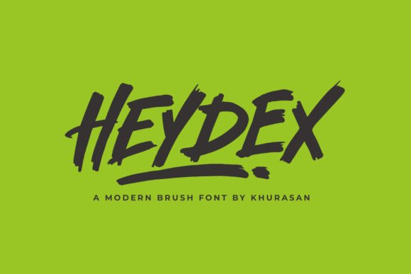 Heydex Font for Business Branding