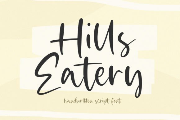 Hills Eatery Font for Elegant Branding