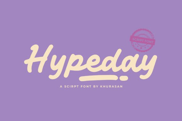 Hypeday Font for Creative Branding