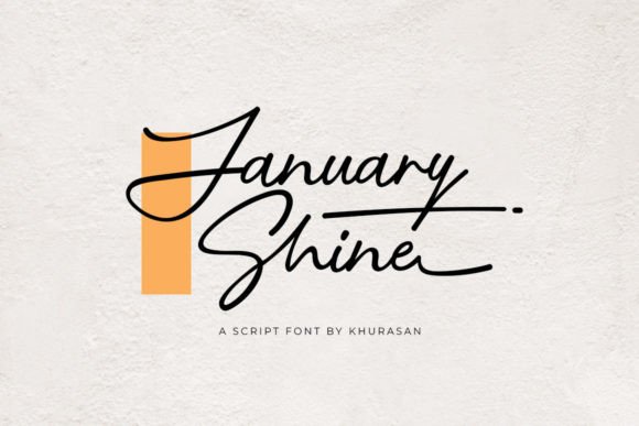 January Shine Font for Elegant Branding