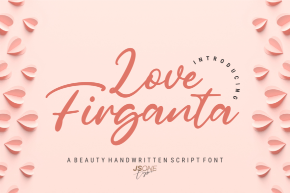 Love Firganta: A Font for Elegant Branding