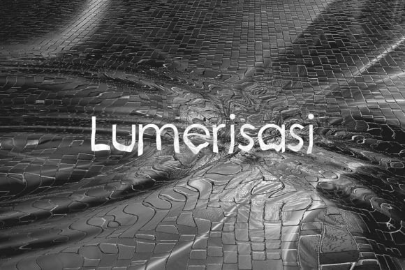 Lumerisasi: A Script Font for Elegant Design