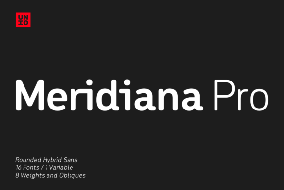 Meridiana Pro: A Font for Thoughtful Design