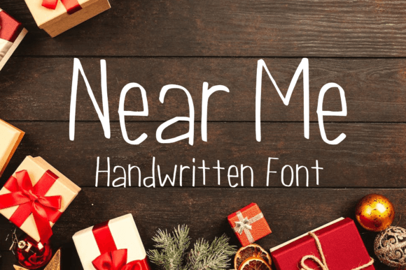 Near Me Font for Business Branding