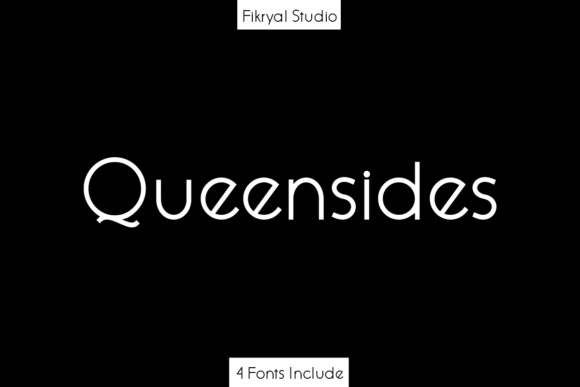 Queensides Font for Branding Projects