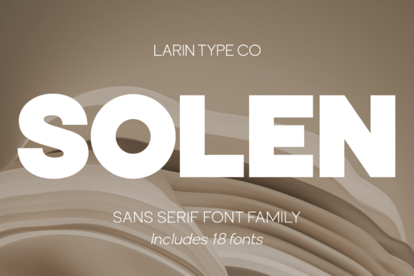 Solen Font: Modern Typography for Web Design