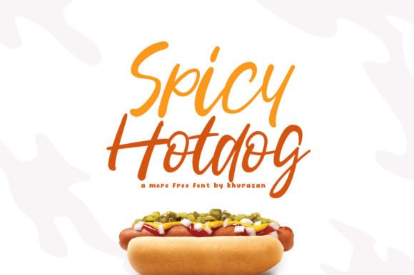 Spicy Hotdog Font for Web Design
