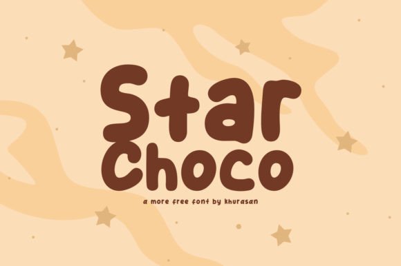 Star Choco Font for Business Branding