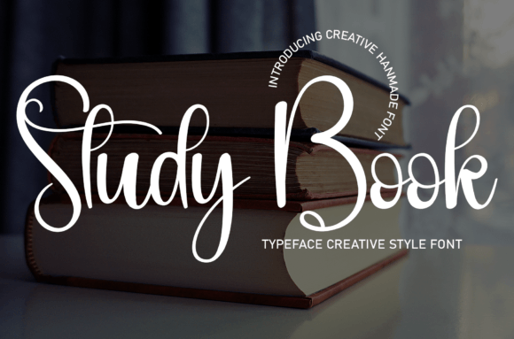 Study Book Font for Creative Campaigns