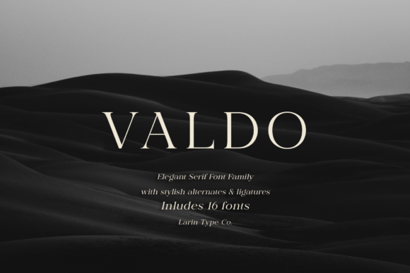 Valdo: A Serif Font for Bold Campaigns