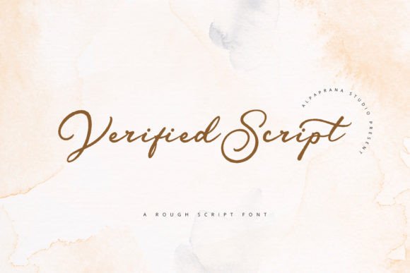Verified Script Font for Web Design