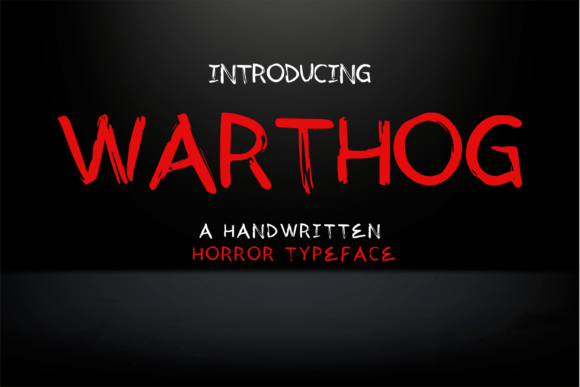 Warthog Font: Dark, Elegant, and Powerful