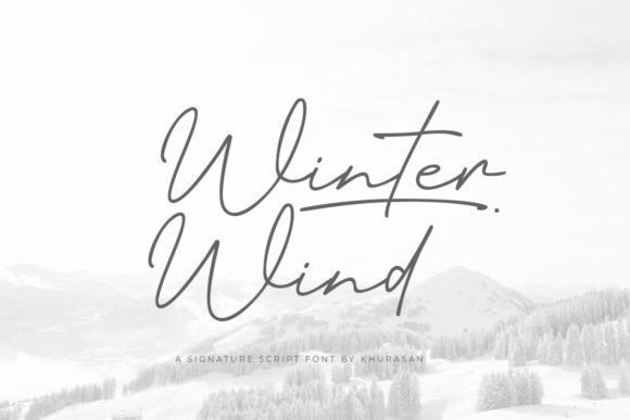 Winter Wind Font Review